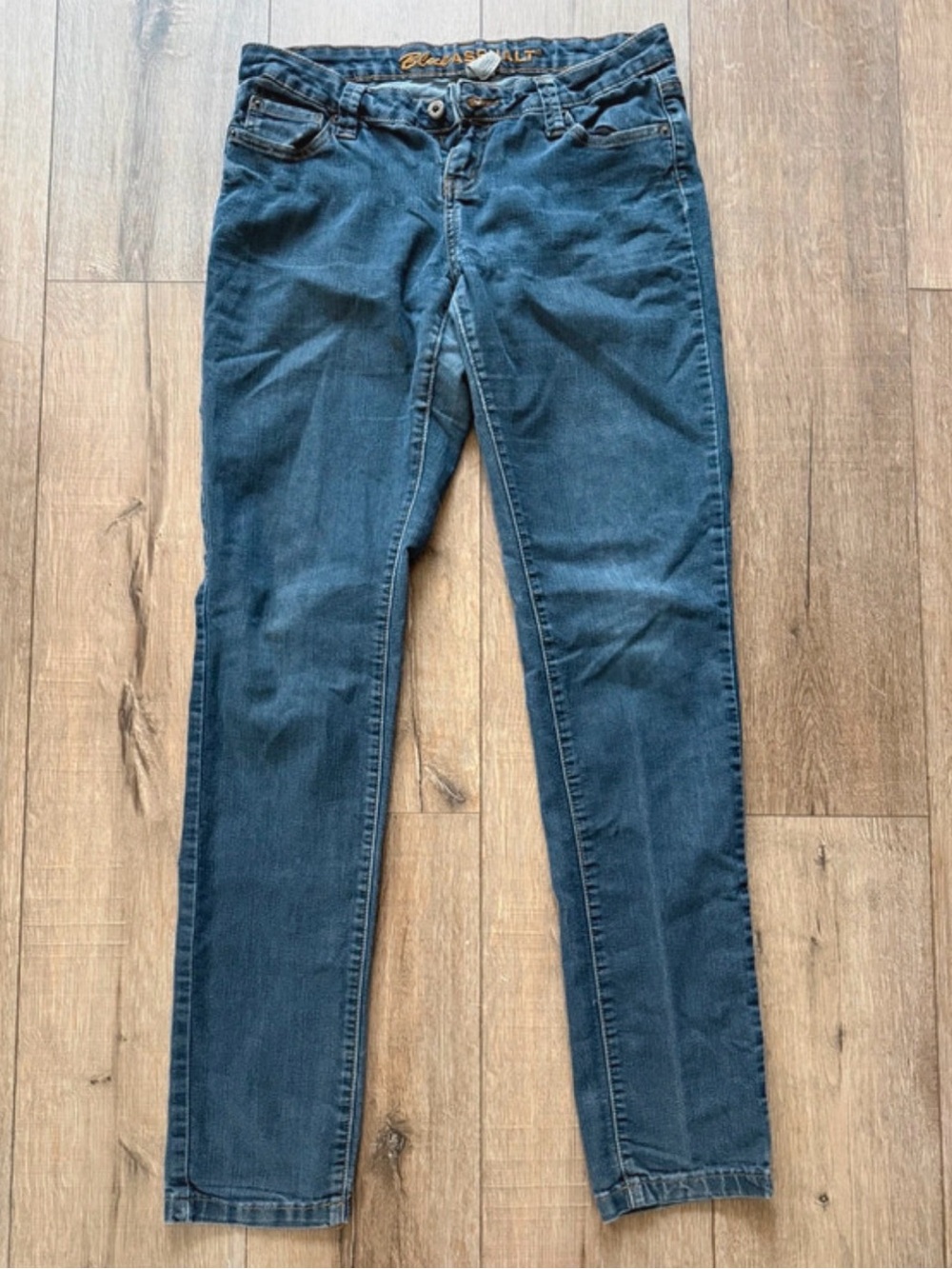 Asphalt Women's Dark Blue Skinny Jeans